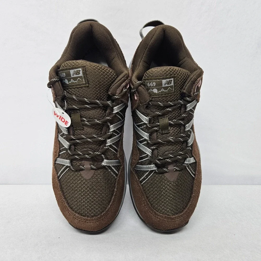 New Balance Women's 669 V2 Shoes WW669LC2 Brown Sz 6.5‎ Wide MISSING INSOLE